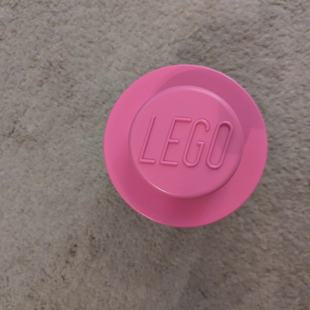 Pink LEGO Storage Container